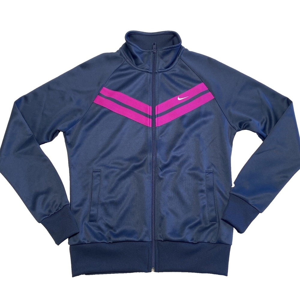 NIKE SIZE XL~ATHLETE TRACK DEPARTMENT RUNNING LAYER JACKET ~SWEATSHIRT ZIP UP~ - Picture 2 of 15